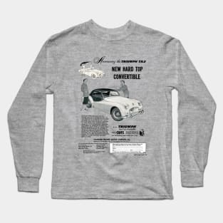 TRIUMPH TR2 - advert Long Sleeve T-Shirt